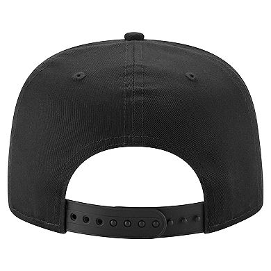 Men's New Era Black Inter Miami CF The Golfer Kickoff Collection Adjustable Hat