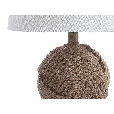 Monkey Fist Rope Ball Led Table Lamp