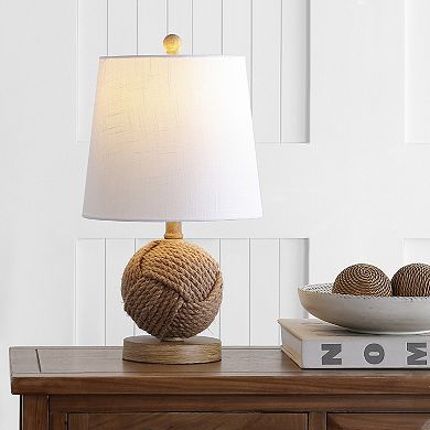 Monkey Fist Rope Ball Led Table Lamp