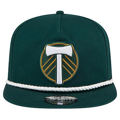 Men's New Era Green Portland Timbers The Golfer Kickoff Collection Adjustable Hat