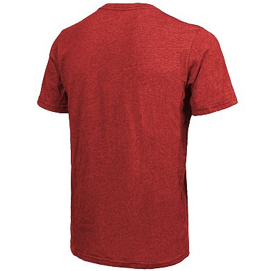 Men's Majestic Threads Red Kansas City Chiefs Super Bowl LVIII Champions Tri-Blend T-Shirt