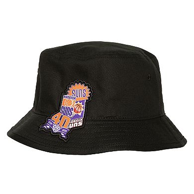 Men's Mitchell & Ness Black Phoenix Suns 40th Anniversary Bucket Hat