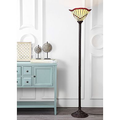 Smith Tiffany Style Torchiere Led Floor Lamp