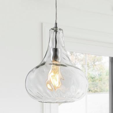 Ferano Adjustable Metal/glass Led Pendant