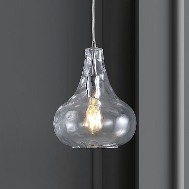 Ferano Adjustable Metal/glass Led Pendant