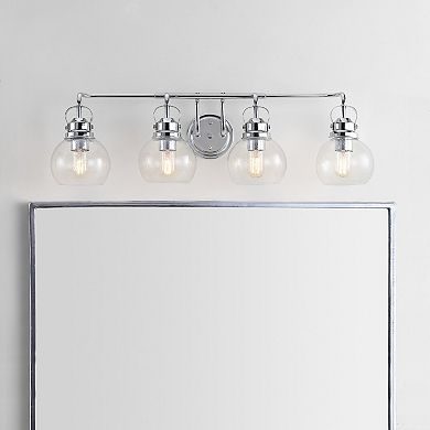 Shirley Metal Bubbled Glass Vanity Light