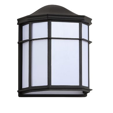 Henry Outdoor Frosted Acrylicmetal Integrated Led Wall Sconce