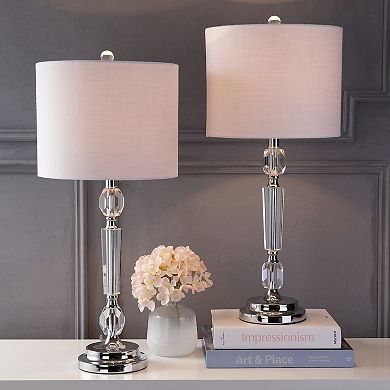 Victoria Crystal Led Table Lamp (set Of 2)
