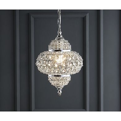 Juliette Crystal/metal Led Pendant Pendant