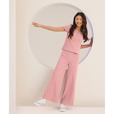 Girls 7-16 Limited Too Cozy Tee & Pants Set