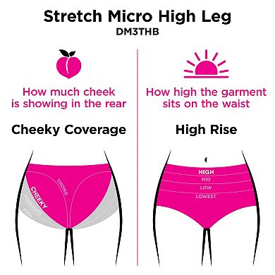 Women's Maidenform?? 3-Pack Everyday Luxe High Leg Panties