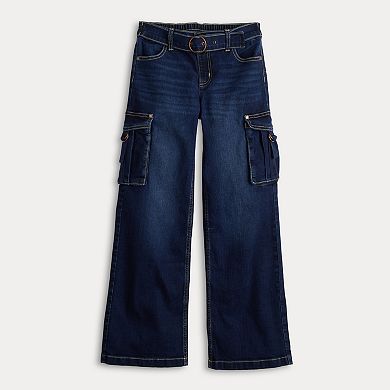 Girls 7-16 Limited Too Wide Leg Cargo Jean