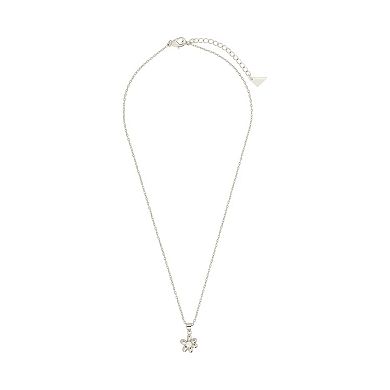 MC Collective Shell Pearl Flower Pendant Necklace