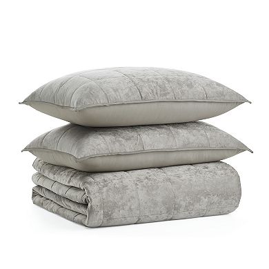 Koolaburra by UGG Bentley Velvet Quilt Set with Shams