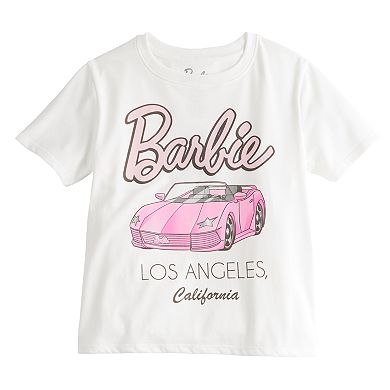 Girls Barbie Car Graphic Tee