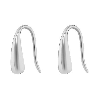 PRIMROSE Sterling Silver Polished Teardrop Earrings