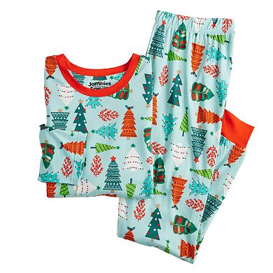 Women's Jammies For Your Families® Trees Pajama Top & Jogger Pajama Bottoms Set