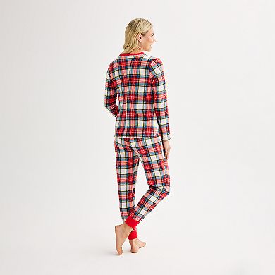 Maternity Jammies For Your Families?? Jingle Bell Rock Pajama Top & Jogger Pajama Bottoms Set