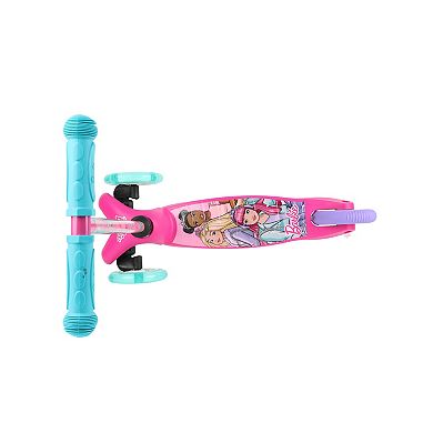 Girls Sakar Barbie Self-Balancing Light Up 3-Wheel Scooter