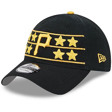 Youth New Era  Black Pittsburgh Pirates 2024 Batting Practice 9TWENTY Adjustable Hat