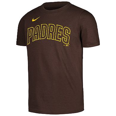 Youth Nike Fernando Tatis Jr. Brown San Diego Padres Home Player Name & Number T-Shirt