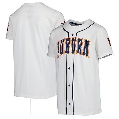 Youth Colosseum White Auburn Tigers Buddy Baseball T-Shirt