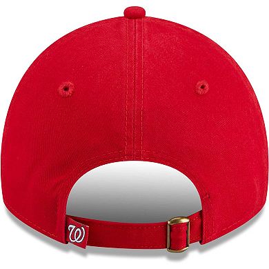 Youth New Era Red Washington Nationals Game Day Bloom 9TWENTY Adjustable Hat