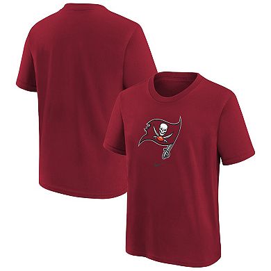 Preschool Nike Red Tampa Bay Buccaneers Team Wordmark T-Shirt
