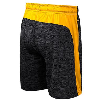 Youth Colosseum Black Iowa Hawkeyes Mayfield Shorts