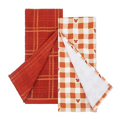 Disney's Mickey Mouse Silhouette 2-Pack Terry Kitchen Towels by Celebrate Together Fall