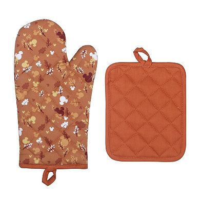 Disney's Mickey Mouse Hey Pumpkin Oven Mitt & Hot Pot Trivet by Celebrate Together Fall