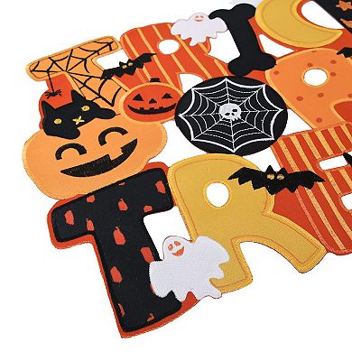 Celebrate Together Halloween Trick or Treat Cutout Table Placemat