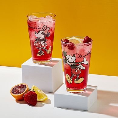 Disney's Mickey Mouse & Minnie Mouse 2-pc. Glassware Set by The Big One®