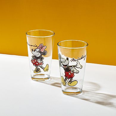 Disney's Mickey Mouse & Minnie Mouse 2-pc. Glassware Set by The Big One®