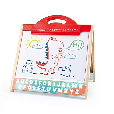 Hape Double-Sided Store & Go Tabletop Easel