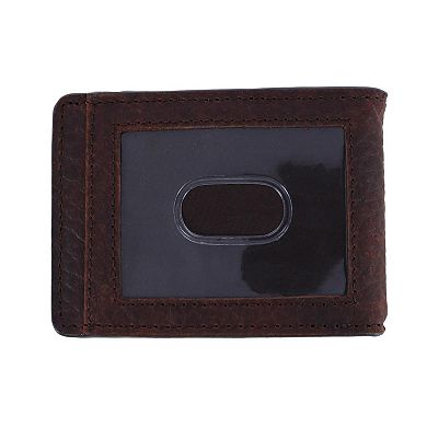 Men's Money Clip And Bifold Wallet