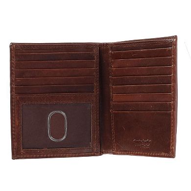 Men's Oil Pull Up Leather Hipster Bifold Wallet