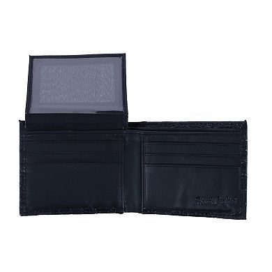 Men's Alligator Print Bifold Wallet