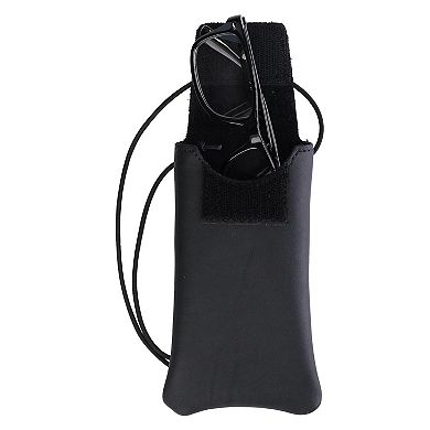 Solid Leather Eyeglass Case With Neck String