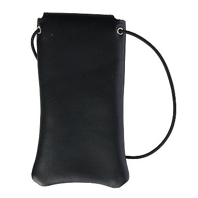 Solid Leather Eyeglass Case With Neck String