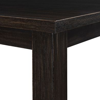 Merax Rustic Wooden Counter Height Dining Table