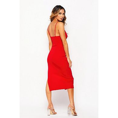 Side Slit Cami Dress