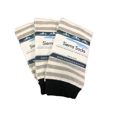 Crew Stripe Cotton 2-pr. Pack, Long-lasting Cotton Socks