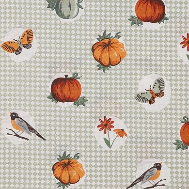 Celebrate Together™ Fall Pumpkin & Nature Print Tablecloth