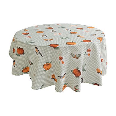 Celebrate Together™ Fall Pumpkin & Nature Print Tablecloth