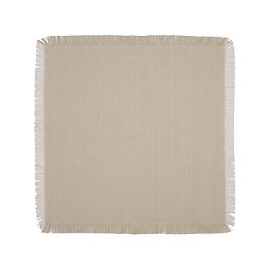 Celebrate Together Fall Fringed Solids 4-Pack Dining Napkins