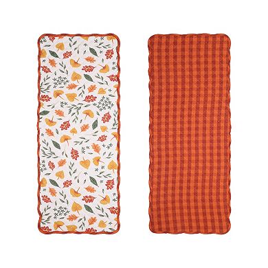 Celebrate Together™ Fall Leaves Reversible Quilted Table Runner