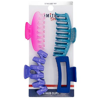 Girls Limited Too 4-Pack Claw Clips