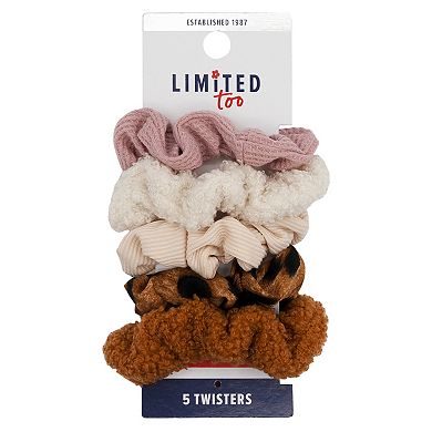 Girls Limited Too 5-Pack Twister Hair Ties