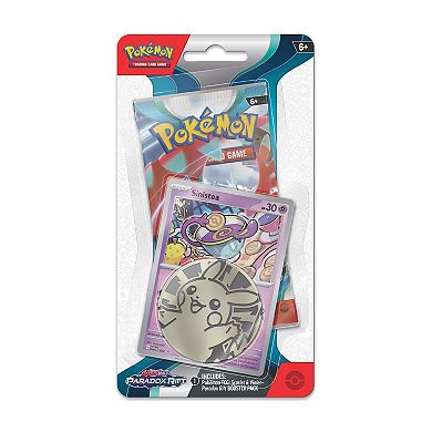 Pokémon Trading Card Game Scarlet & Violet Paradox Rift Booster Pack with Promo Card, Coin, and Online Game Code